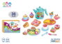 Jugatoys - pequeñ@sartistas Juego de plastilina Hora del té, 36 piezas