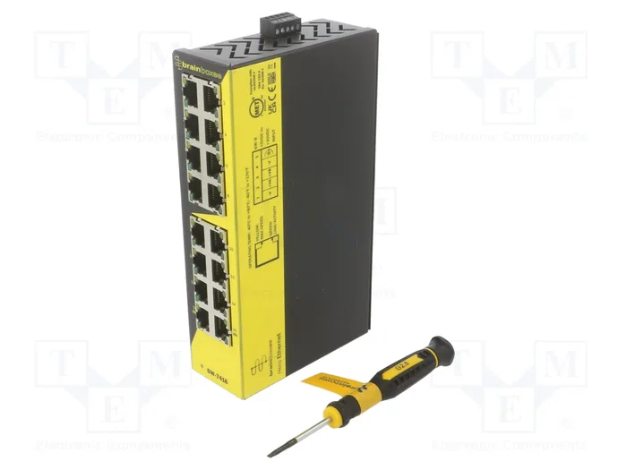 BRAINBOXES SW-7416 Switch Ethernet No Administrado de 16 Puertos BRAINBOXES SW-7416 Switch Ethernet No Administrado de 16 Puertos