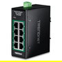 TRENDnet TI-PGLC80 Switch Industrial 8 Puertos Gigabit PoE+ No Administrado Montaje en Carril DIN - Negro