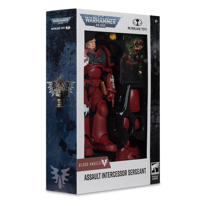Warhammer 40,000 Figura Assault Intercessor Sergeant (Blood Angel) 18 cm