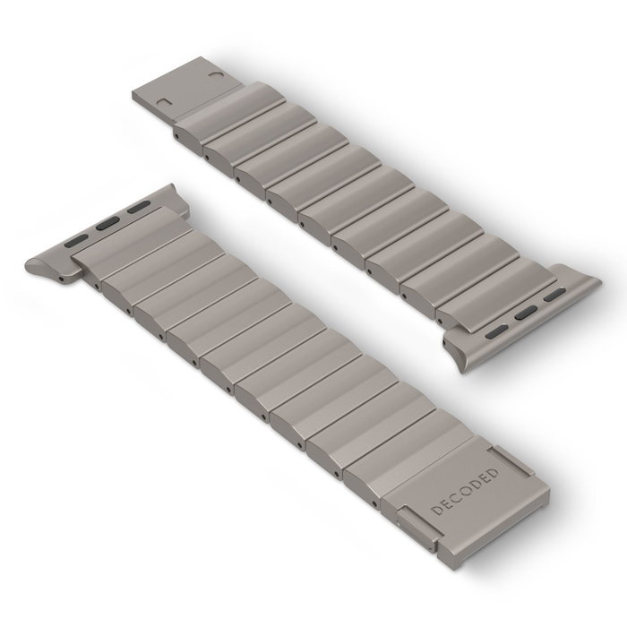 Decoded Correa de Titanio para Apple Watch Ultra 1 y 2 - Titanium Natural
