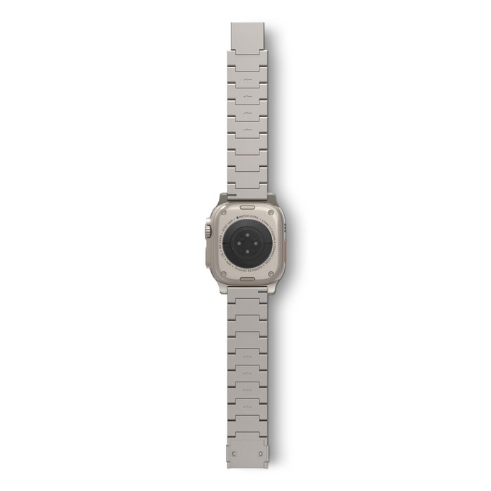 Decoded Correa de Titanio para Apple Watch Ultra 1 y 2 - Titanium Natural