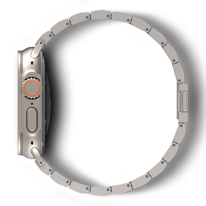 Decoded Correa de Titanio para Apple Watch Ultra 1 y 2 - Titanium Natural