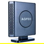 AGFEO DECT IP-Basis pro XS schwarz Base DECT IP para hasta 20 auriculares, SIP, IPv4, IPv6, Negro