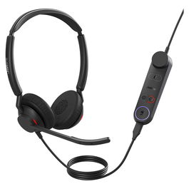 Jabra Engage 50 II Auriculares Binaurales con Cable USB-A, Optimizados para Microsoft Teams, Negro