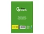Liderpapel Talonario de facturas T201 octavo original y copia