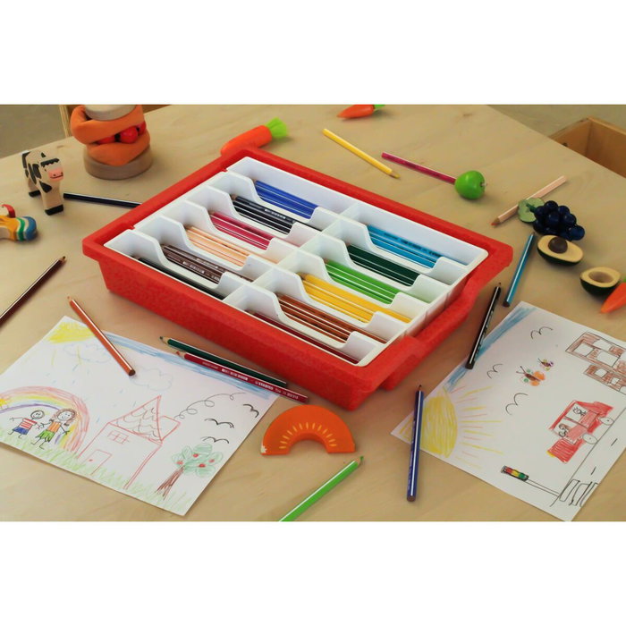 STABILO Lápices de Colores Trio Schoolpack de 96 unidades