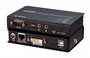 Aten CE611 Extensor KVM HDBaseT DVI USB, Transmisor y Receptor, Señales de Vídeo/Audio/USB/RS-232 hasta 100m por Cable Cat6/Cat6a