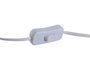 DKD Home Decor Lampara Sobremesa Indio Blanco Cobre 13x17x13 cm 4 Unidades