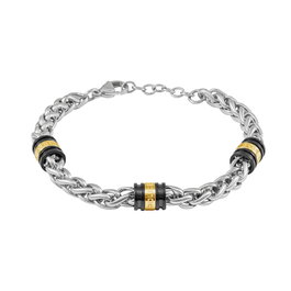 Pulsera Hombre Police PEAGB0078202 Plateado
