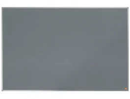 Nobo Tablero de anuncios Essence fieltro gris 1500x1000 mm marco aluminio