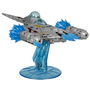 Hasbro Transformers Collaborative Figura Convertible Star Wars The Mandalorian Caza Estelar N-1 con Efectos y Accesorios
