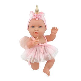 Berjuan Andrea Baby Unicornio Rosa Infantil Ref: 3136-24 38 cm