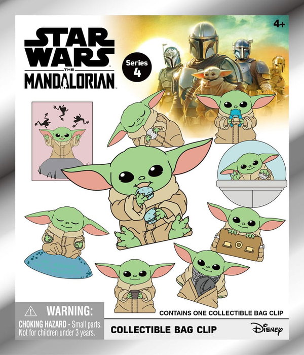 Star Wars 3D Colgantes Peluche Expositor Best of Grogu Serie 1 (24)
