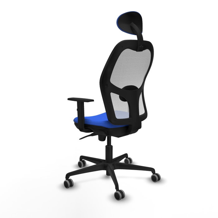 PIQUERAS Y CRESPO Silla de oficina Jorquera Azul y Blanco