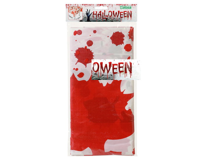 Mantel Sangriento Halloween 240x120 cm Decoración Festiva Mantel Sangriento Halloween 240x120 cm Decoración Festiva