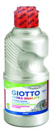 Tempera Giotto Liquida Metal 250 Ml (Botella) Plata