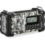 Sangean MMR-99 DAB+ Artic Camo Radio de Emergencia con Manivela y Solar