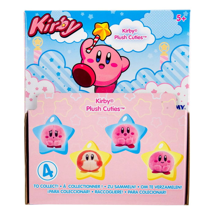 Kirby Mini Peluche Cuties Mystery Pack Capsule Expositor (12) 7 cm