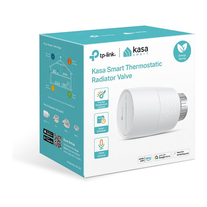 TP-Link KE100 Smart Heizkörper Thermostat, Blanco - Termostato Inteligente