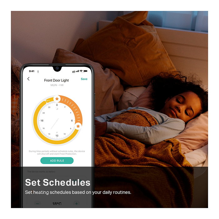 TP-Link KE100 Smart Heizkörper Thermostat, Blanco - Termostato Inteligente