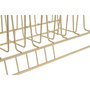 DKD Home Decor Organizador Metal 35x18x10 Surtido Gris y Beige