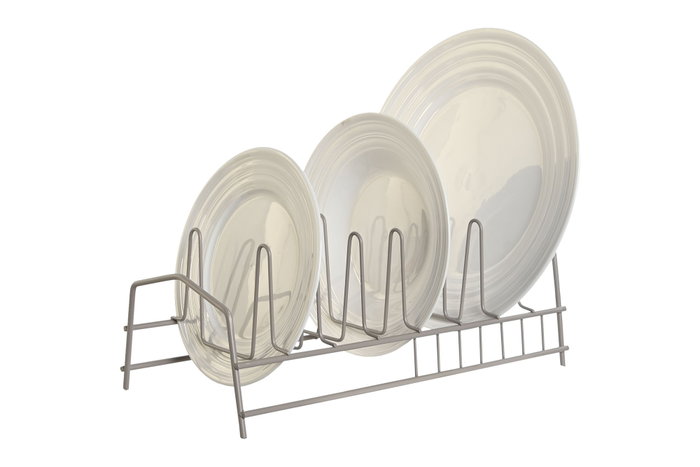 DKD Home Decor Organizador Metal 35x18x10 Surtido Gris y Beige
