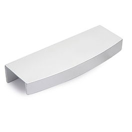 HERRAJES ALK Tirador Zmk Balerio L110 Ral9006 Referencia 64Mm Para Atornillar