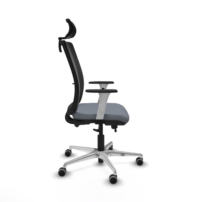 PIQUERAS Y CRESPO Silla de oficina Haches Gris y Negro PIQUERAS Y CRESPO Silla de oficina Haches Gris y Negro