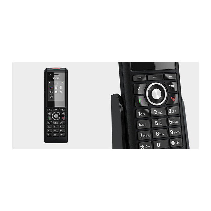 Snom M85 Teléfono Inalámbrico Profesional Negro Pantalla TFT 2" Resolución 176x220 Batería Li-Ion 17h Conversación 200h Reposo Snom M85 Teléfono Inalámbrico Profesional Negro Pantalla TFT 2" Resolución 176x220 Batería Li-Ion 17h Conversación 200h Reposo