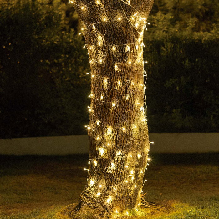 New Garden Luceo 10 M Solar Guirnalda de Luces LED