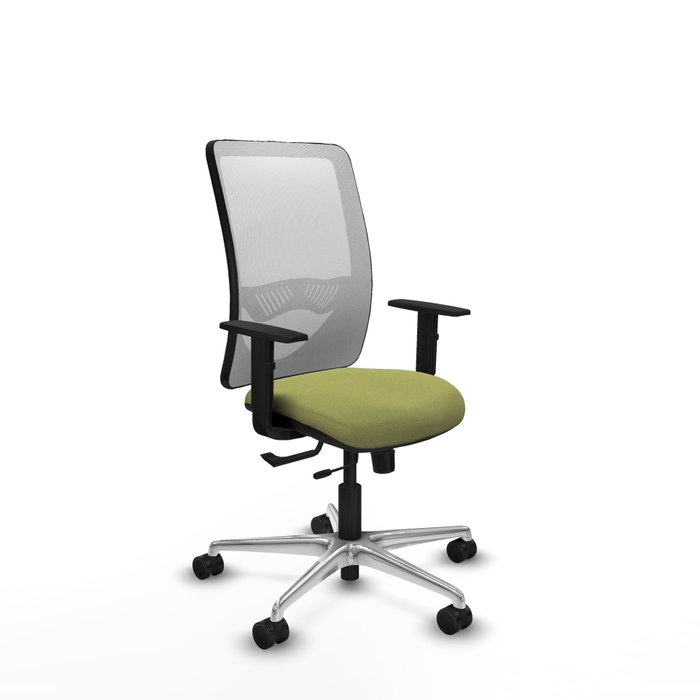 PIQUERAS Y CRESPO Silla de oficina Zulema Verde oliva y Blanco PIQUERAS Y CRESPO Silla de oficina Zulema Verde oliva y Blanco