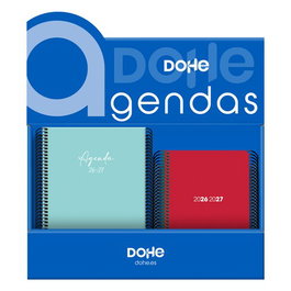 Agenda Escolar (2026-27) Dohe Basic Surtido Expositor De 25 10X A5 S/V 8X A5 D/P 8X A6 D/P