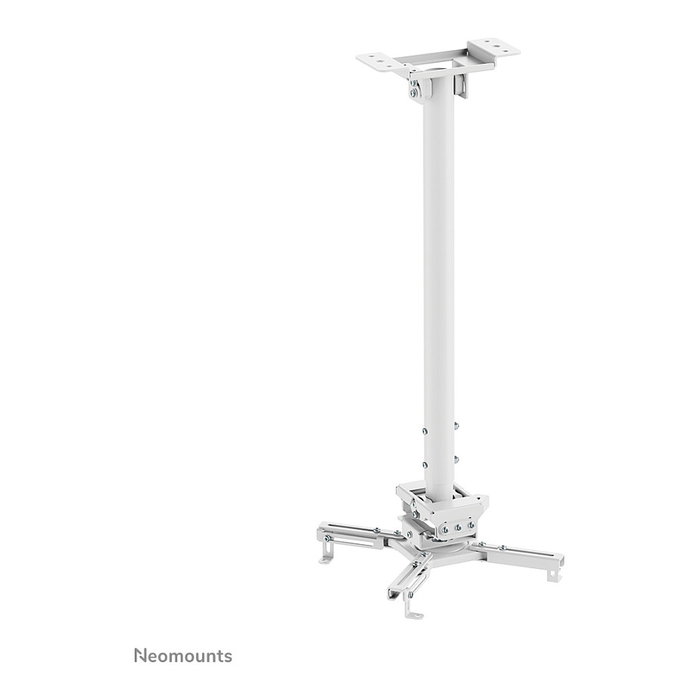 Neomounts Soporte de techo para proyector 35 kg, articulado, blanco, ajustable 74.5-114.5 cm Neomounts Soporte de techo para proyector 35 kg, articulado, blanco, ajustable 74.5-114.5 cm
