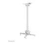 Neomounts Soporte de techo para proyector 35 kg, articulado, blanco, ajustable 74.5-114.5 cm