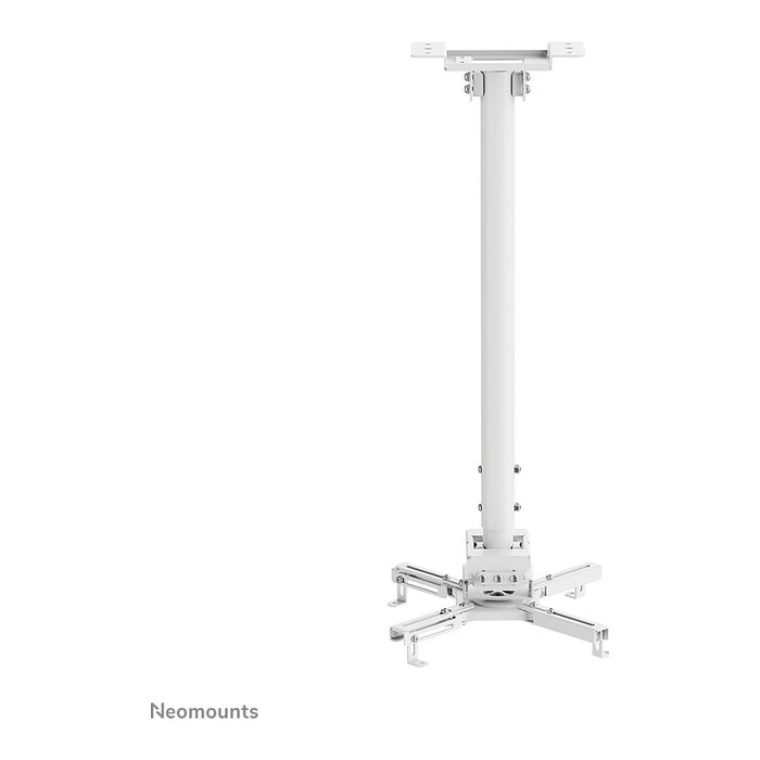 Neomounts Soporte de techo para proyector 35 kg, articulado, blanco, ajustable 74.5-114.5 cm Neomounts Soporte de techo para proyector 35 kg, articulado, blanco, ajustable 74.5-114.5 cm