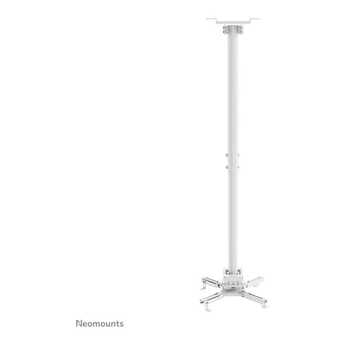Neomounts Soporte de techo para proyector 35 kg, articulado, blanco, ajustable 74.5-114.5 cm Neomounts Soporte de techo para proyector 35 kg, articulado, blanco, ajustable 74.5-114.5 cm