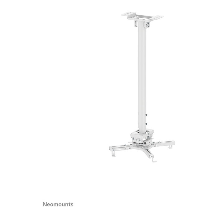 Neomounts Soporte de techo para proyector 35 kg, articulado, blanco, ajustable 74.5-114.5 cm Neomounts Soporte de techo para proyector 35 kg, articulado, blanco, ajustable 74.5-114.5 cm