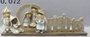 DKD Home Decor Nacimiento de Resina y MDF Surtido de 2 Unidades