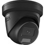 Hikvision Cámara IP Turret 4M Smart Hybrid Light ColorVu 2.8mm WDR IP67 Negra Audio Alarma Luz 30m