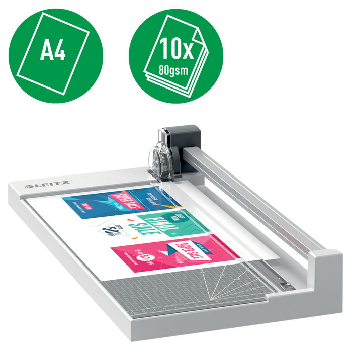 LEITZ Cizalla de Rodillo Precision Home Office A4 LEITZ Cizalla de Rodillo Precision Home Office A4