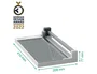 LEITZ Cizalla de Rodillo Precision Home Office A4