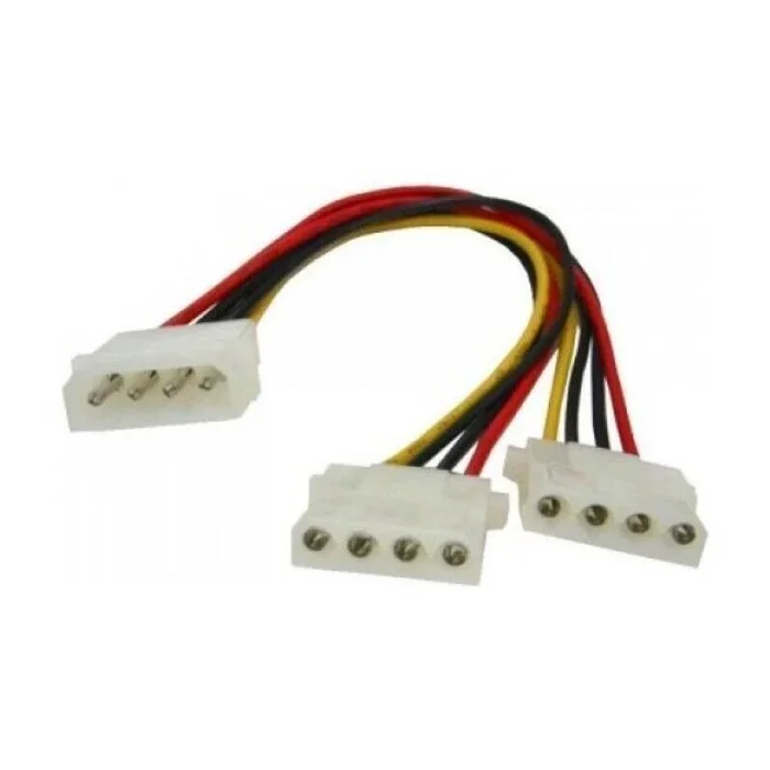 L Link Cable Bifurcador Interno IDE Molex de 1 a 2 Conectores 5.25"