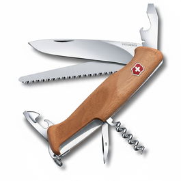 Victorinox V-0.95 Navaja Taschenmesser Ranger Wood 55, Longitud Total 61.63 mm
