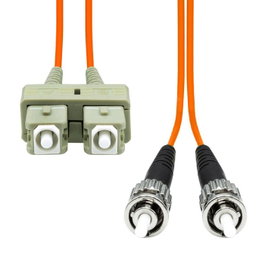 ProXtend Cable de Fibra Óptica SC-ST UPC OM1 Duplex MM de 5m