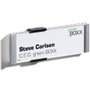 Durable INFO SIGN Placa de identificación para puertas 149x52,5mm Metal Plateado