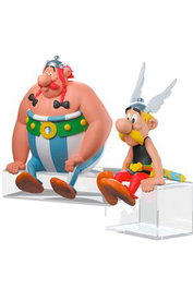 Plastoy Asterix & Obelix Sitting Pack de 2 Figuras