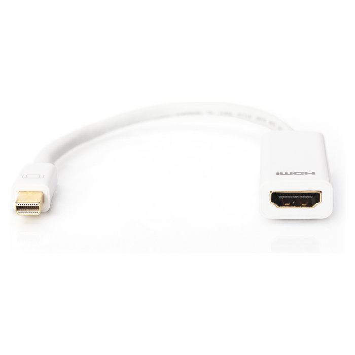 Digitus Adaptador Mini DisplayPort a HDMI 0,15 m Blanco Digitus Adaptador Mini DisplayPort a HDMI 0,15 m Blanco