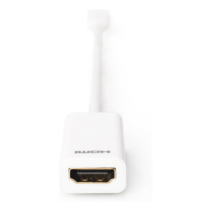 Digitus Adaptador Mini DisplayPort a HDMI 0,15 m Blanco Digitus Adaptador Mini DisplayPort a HDMI 0,15 m Blanco