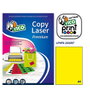 Tico Etiquetas Adhesivas Amarillo Fluorescente 210x297 mm